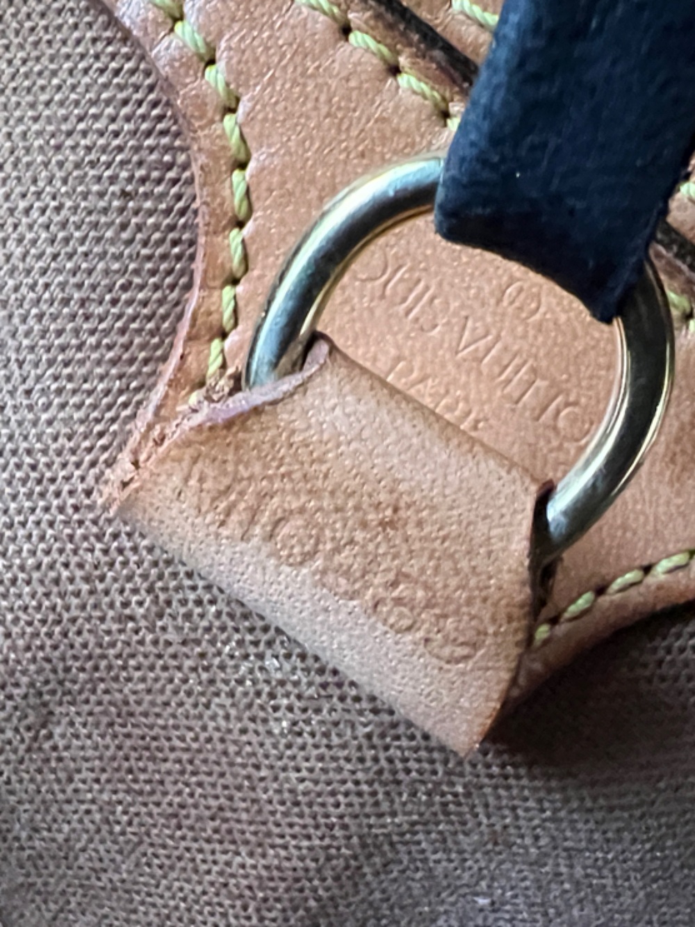 Louis Vuitton Monogram Canvas Brown & Gold Backpack - Picture 6 of 6
